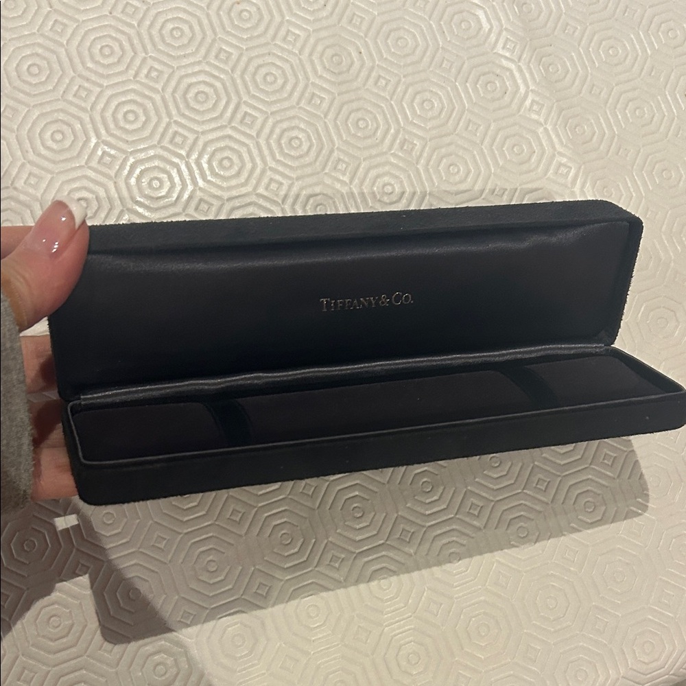 Suede Tiffany & Co Watch, Necklace or Bracelet Presentation Box.